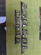 Mercedes W126 turbo diesel znaczki napisy tylne