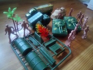 ŻOŁNIERZE ŻOŁNIERZYKI WOJSKO czołgi w plecaku