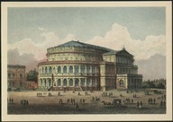 Dresden um 1850. Opernhaus - Hans C. Schmiedicke, Markkleeberg Leipzig 1950