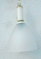 Lampa wisząca klosz szklany specjalna żarówka E27