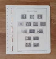 Leuchtturm - Uzupełniające karty albumowe "Szwajcaria 1980 - 82"