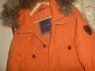 KURTKA MĘSKA -TOMMY HILFIGER-M- PUCHOWA -ZIMA -LOGO- ŚLICZNA.