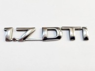 ZNACZEK EMBLEMAT NAPIS LOGO TYŁ 1.7 DTI OPEL ASTRA G II ZAFIRA A CORSA C