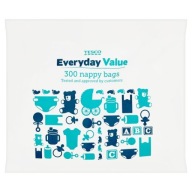 TOREBKI woreczki na zużyte pieluchy 300sztuk TESCO