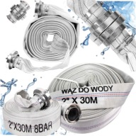 WĄŻ STRAŻACKI 2" 52MM 30M DO POMPY SZAMBA BRUDNEJ WODY FALON-TECH