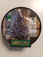1000 LED LAMPKI CHOINKOWE NA ZEWNĘTRZNE I DO WEWNĄTRZ 25 METRA
