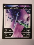 STAR WARS Kaufland karta 17 Myśliwiec TIE