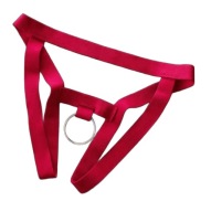 Bielizna jockstrap z metalowym ringiem L