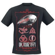 koszulka Led Zeppelin " UK TOUR 1971" - M