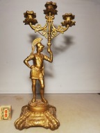 Stary świecznik RZYMSKI LEGIONISTA