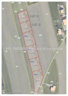 Działka, Gliwice, Ostropa, 886 m²