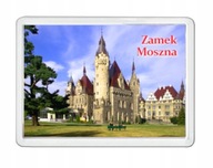 MOSZNA ZAMEK magnes pamiątkowy na lodówkę akrylowy