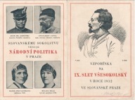 SOKÓŁ .... FOLDER ZLOTU SOKOLSTWA .... rok 1932