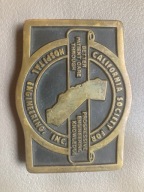 KLAMRA DO PASKA VINTAGE - 1987 rok z USA - CALIFORNIA