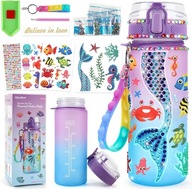 ZESTAW KREATYWNY ARTYSTYCZNY OZDABIANA BUTELKA DIAMENTOWY HAFT