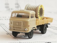 ~*~ TT 1:120..IFA W50 L..SKRZYNIA..ŁADUNEK ..BERLINPLAST..NA MAKIETĘ ~*~