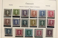 Feldpost Austrowęgry - wydanie dla Rumunii, Mi1A-17A ** MNH 100Euro