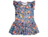 Chrisma sukienka Psi Patrol Skye bawełniana szara bez rękawów 122 7 lat