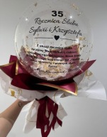 Bukiet Balonowy Flowerbox na Urodziny Prezent Upominek Balon Box