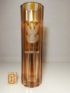 Wazon kryształowy XXX żołnierskiej służby - huta Julia