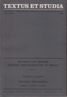 Opuscula theologica dotyczące spowiedzi i komunii Mateusz z Krakowa ; jn