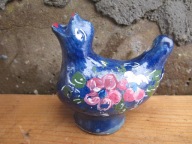 Stary Ludowy gliniany gwizdek_PTASZEK_VINTAGE PRL