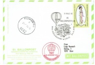 Austria - Lot balonu Ergee - VII -1979 r