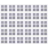 SITKO SAMOPRZYLEPNE DO ZLEWU ODPŁYWU KUCHNI ŁAZIENKI FILTR SIATKA 30 SZT.