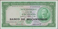 Mozambik 100 escudos 1961 - stan bankowy UNC