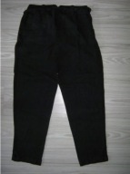 top shop lniane spodnie do łydki z zaszewkami 8