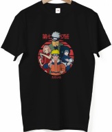 T-SHIRT KONOHA MĘSKA KOSZULKA ANIME MANGA NARUTO