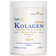 Kolagen morski Natural Herbs proszek 400 g