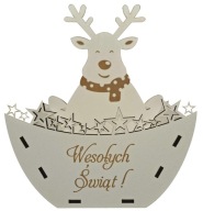 Koszyk na pierniki, cukierki prezent na Święta Mikołaja