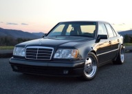 Plakat A3 - Mercedes W124 500E V8 Porsche