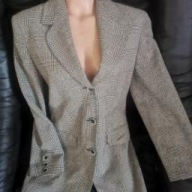 elegancka dopasowana marynarka żakiecik,w kratkę,2 kieszenie r.38/40