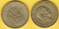 DANIA 1 KRONE 1947 r.