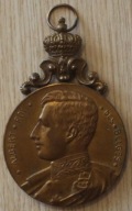 ALBERT ROI - BELGIA, PIĘKNY i BARDZO RZADKI MEDAL
