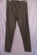 SPODNIE LEGGINSY JAK SKÓRA ROZM XL