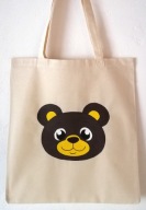 Ręcznie malowana torba bawełniana - nowa