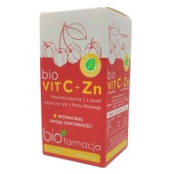 Bio Witamina C + cynk z Morza Martwego 14 saszetek biopharmacja