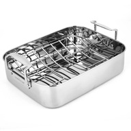 Blacha do pieczenia brytfanna z rusztem kratką do kurczaka brytfanka