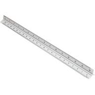SKALÓWKA linijka architektoniczna trójkątna 5-skalowa 30 cm ZWROT