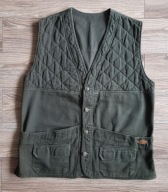 LEKKA MĘSKA KAMIZELKA MYŚLIWSKA HUBERTUS BEZRĘKAWNIK 100% BAWEŁNA L/50