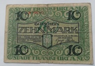 banknot 10 marek 1918