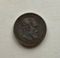 Rosja - 1 rubel, Aleksander III, 1894. Rzadki, nakład 3007 egz.