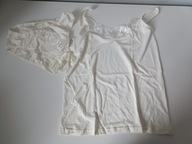 Śliczny komplecik Chicca EUR 44/46 kolor ecru 45%cotton
