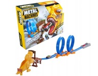 TOR SAMOCHODOWY T-Rex Attack ZURU Metal Machines ATAK T-REXA zestaw