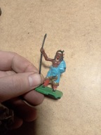 Stara Zabawka Żołnierzyk PRL Indianin