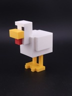 MINECRAFT FIGURKA KURCZAK KURA 3D 9 cm