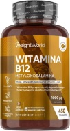 Witamina B12 1000mcg 450 tabl WEGAŃSKA Metylokobalamina